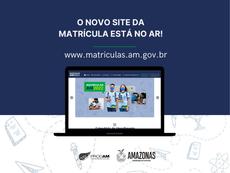 O NOVO SITE DA MATRÍCULAS ESTÁ NO AR! (800 x 600 px)