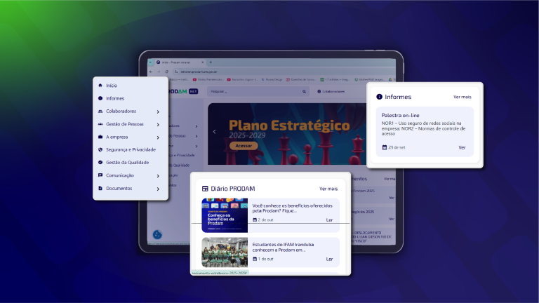 GERWEB Intranet - Imagem Descrição